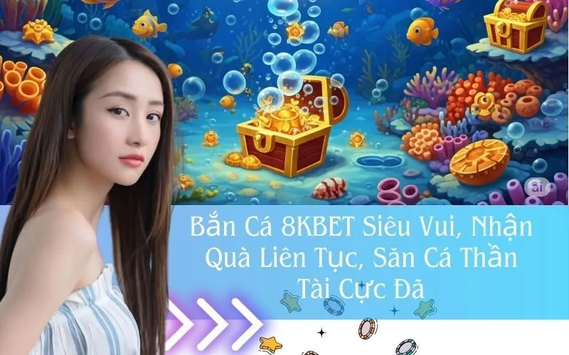 Bắn Cá 8KBET Siêu Vui, Nhận Quà Liên Tục, Săn Cá Thần Tài Cực Đã