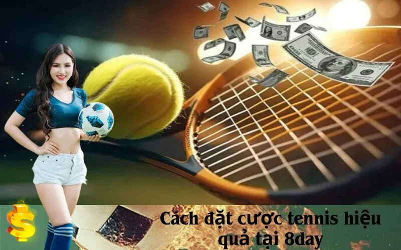 Cách đặt cược tennis hiệu quả tại 8day