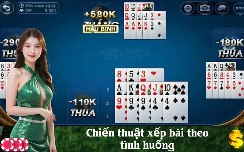 Chiến thuật xếp bài theo tình huống