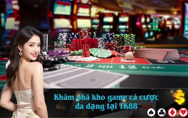 Khám phá kho game cá cược đa dạng tại TK88