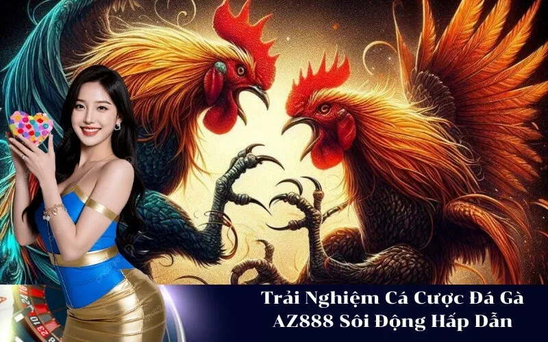 Trải Nghiệm Cá Cược Đá Gà AZ888 Sôi Động Hấp Dẫn